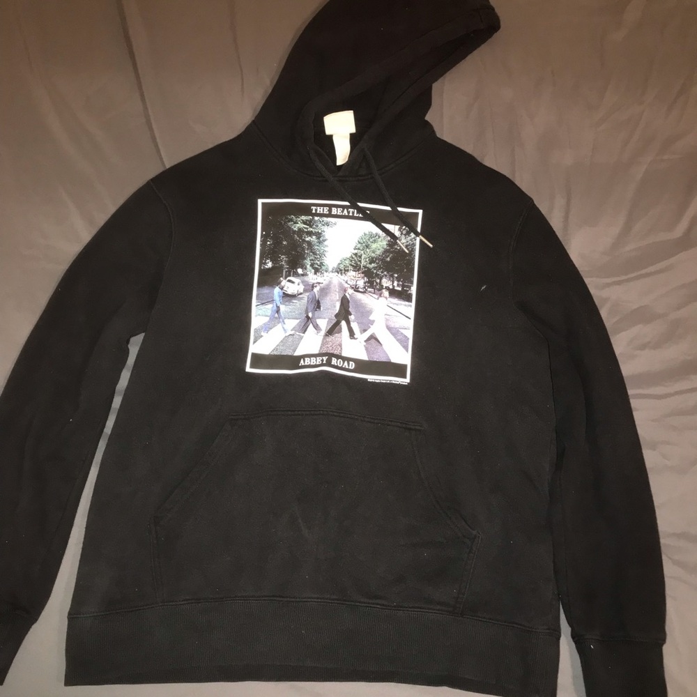The Beatles black hoodie